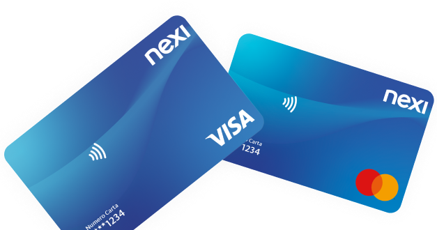 Richiedi la tua carta di credito Nexi